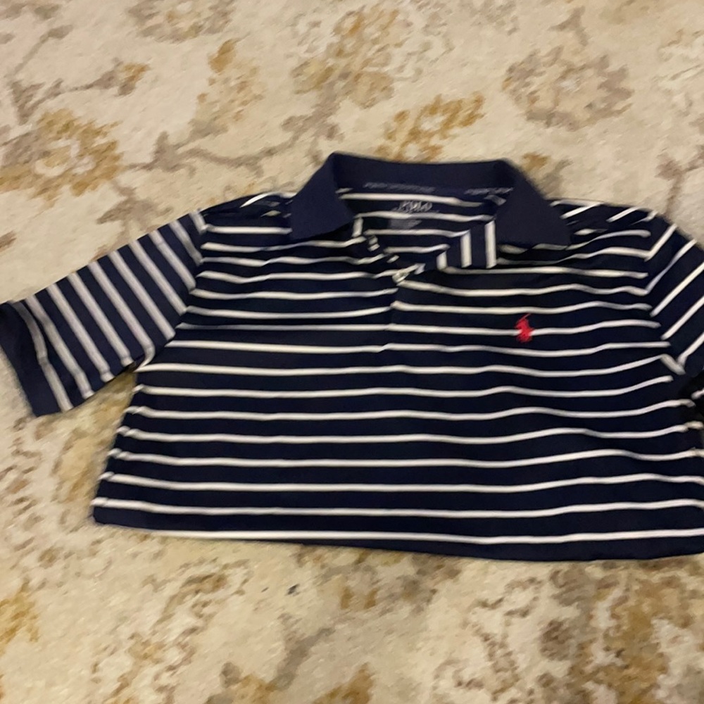 Boys polo performance shirt